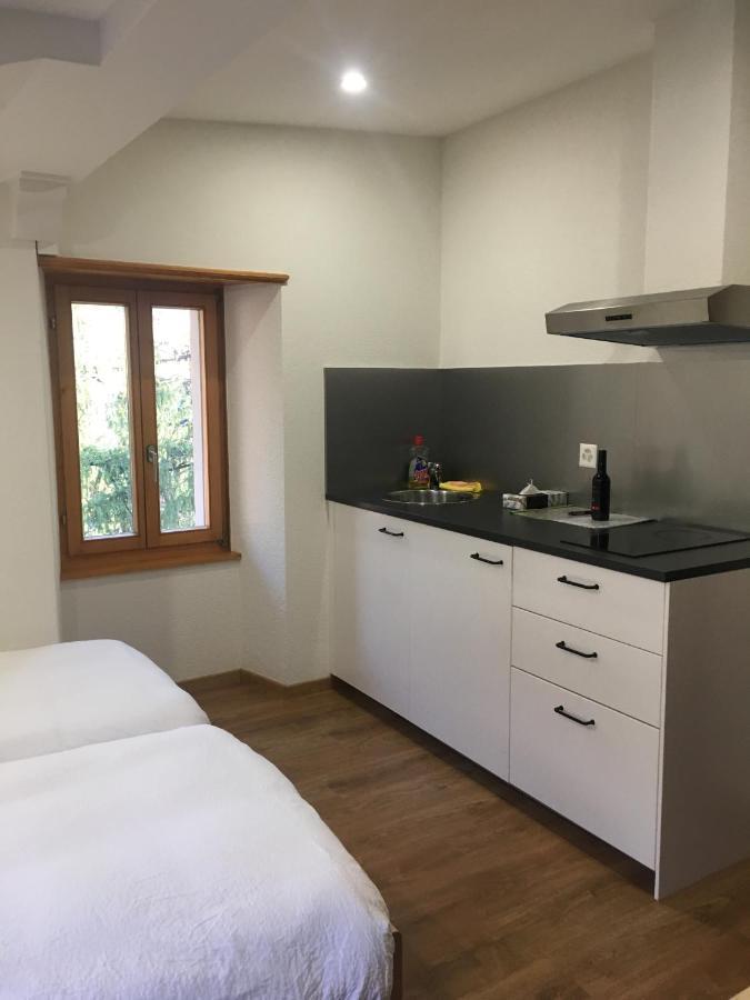 La Dent-Du-Midi Hotel & Restaurant 생 모리스 외부 사진