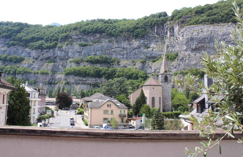 La Dent-Du-Midi Hotel & Restaurant 생 모리스 객실 사진